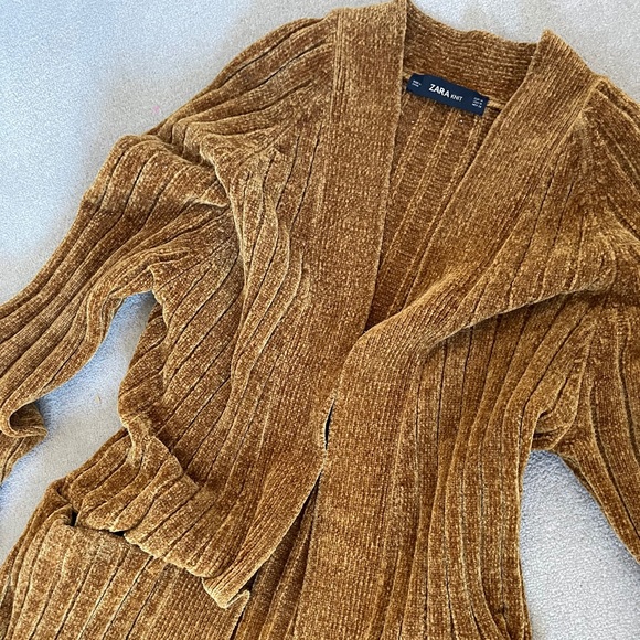 Zara Sweaters - Zara Knit Chenille Cardigan